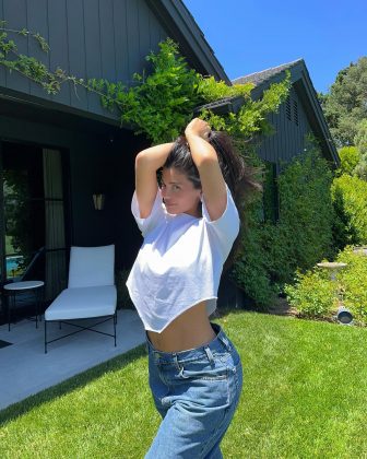 Kylie Jenner on her social media. (Photo: Instagram)