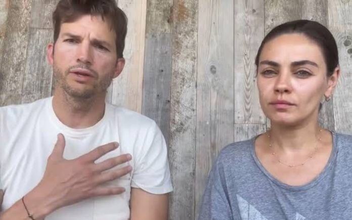Mila Kunis and Ashton Kutcher made a statement on their social networks about the case. (Photo: Insgtagram)
