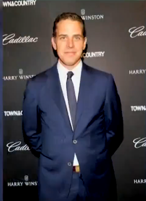 Hunter Biden, Biden's youngest son, has been the target of attacks from Trump and his Republican allies, who have accused him of irregularities related to Ukraine and China, among other issues.(Photo:Twitter)