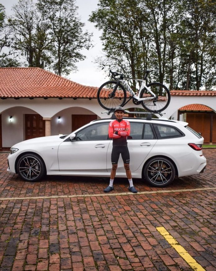 With Nairo Quintana's return, speculation arose that the athlete could participate in the Tour of Colombia. (Photo: Instagram)