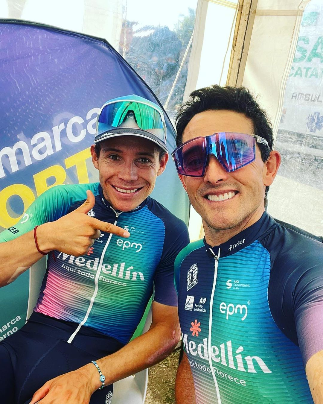 Speculation about the cyclist's return began to emerge during an event in the category, which was held in Colombia. (Photo: Instagram)