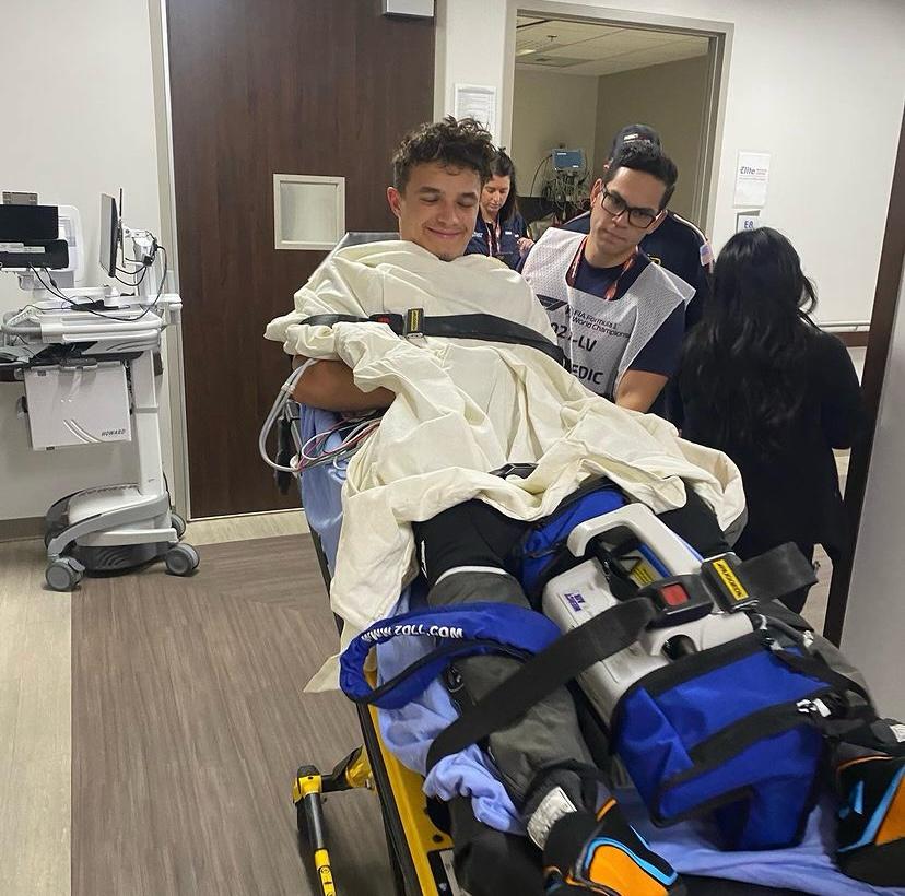 He was taken to the medical center, and also had precautionary checks at the University Medical Center before being discharged. (Photo: Instagram)