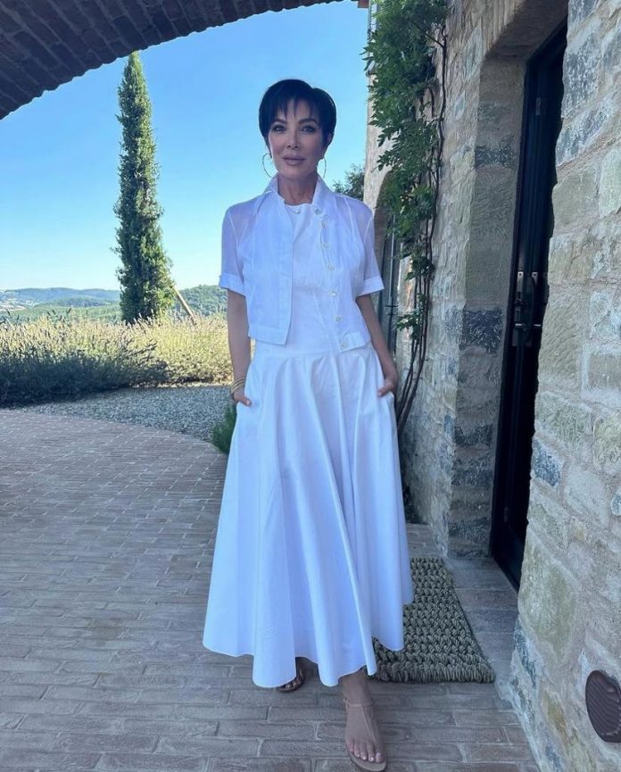 Kris Jenner revealed that she found out about Kourtney's pregnancy on TV with the rest of the world.(Photo: Instagram)