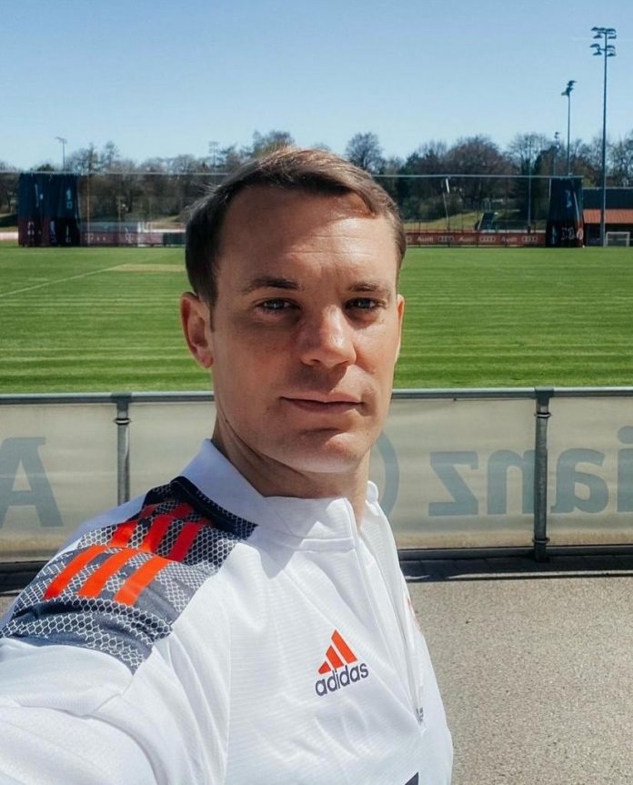 This Tuesday (28) Bayern Munich announced that goalkeeper Manuel Neuer has signed a new contract until 2025.(Photo: Instagram)