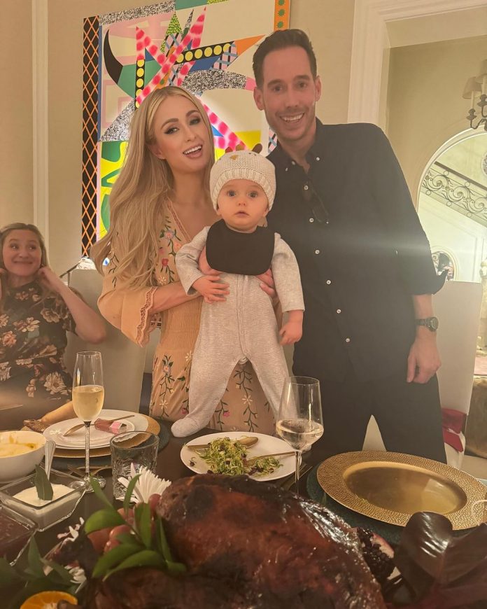 After declaring her obsession with her son Phoenix Barron, Paris Hilton announced on social media that her family is about to grow. (Photo:Instagram)