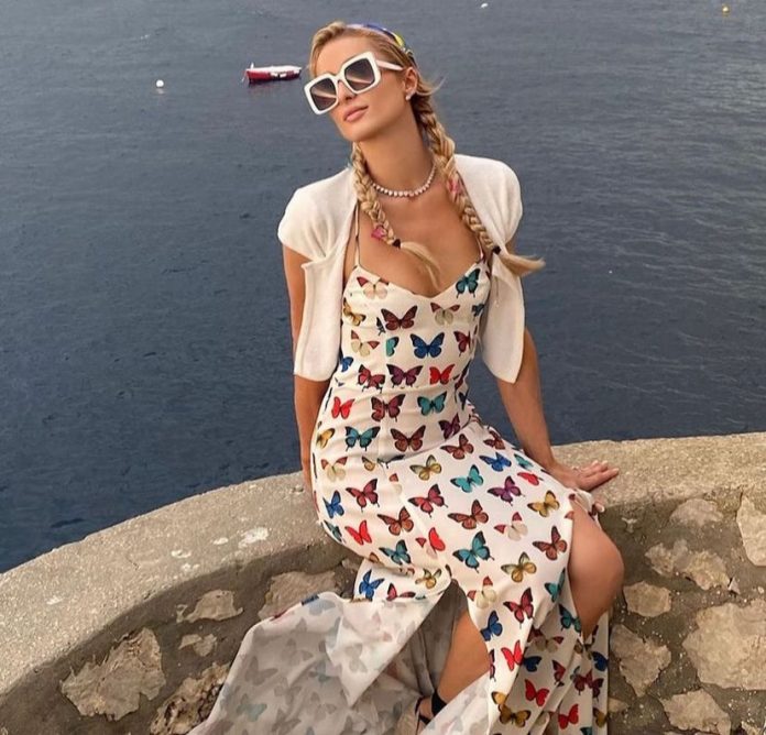 Paris Hilton revealed the reasons for keeping pregnancies of her son Phoenix and daughter London a secret, saying that most of her life has already “been so public”.(Photo: Instagram)