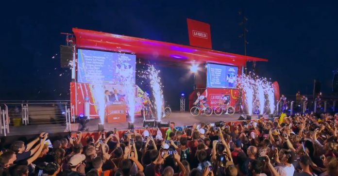 Seville, Córdoba, Granada, Cascais, and Porto de Ancares will also be destinations for competitors. (Photo: Twitter/ Lavuelta)