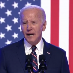 President Joe Biden harshly criticized Donald Trump this Tuesday, 23, stating that the former president is "determined" to impose additional restrictions on abortion, in one of his most blunt attacks to date against his possible opponent in the November elections. (Photo:Twitter)