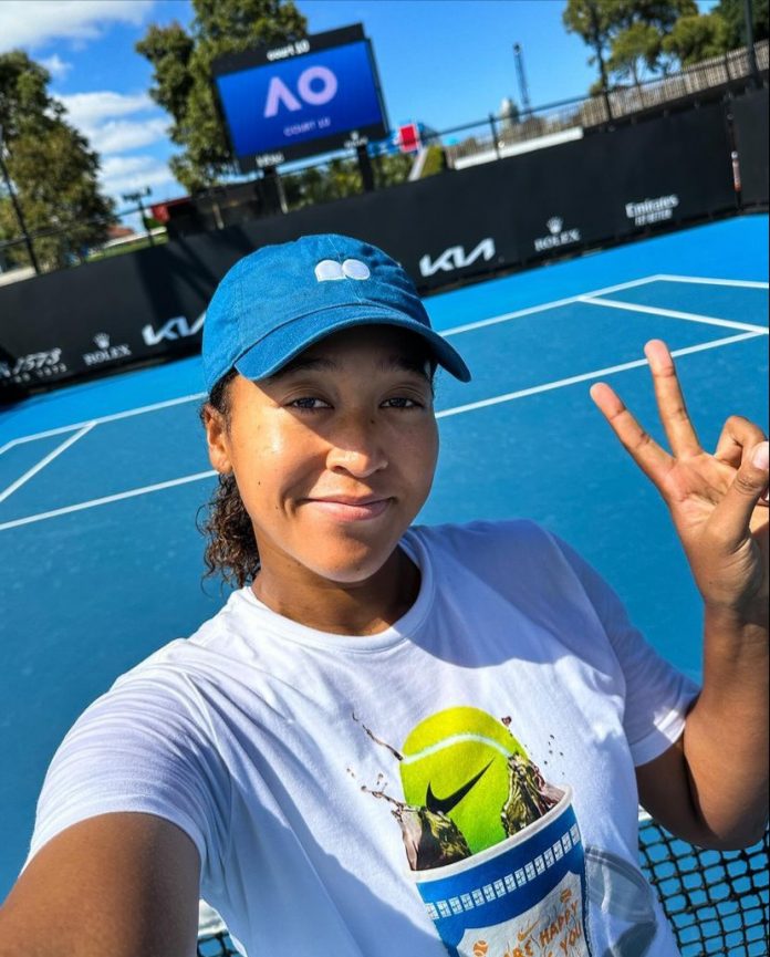 This Monday (15), Naomi Osaka returned to gram slam tennis, but got defeated in the first round of the Australian Open against Caroline Garcia. (Photo: Instagram)